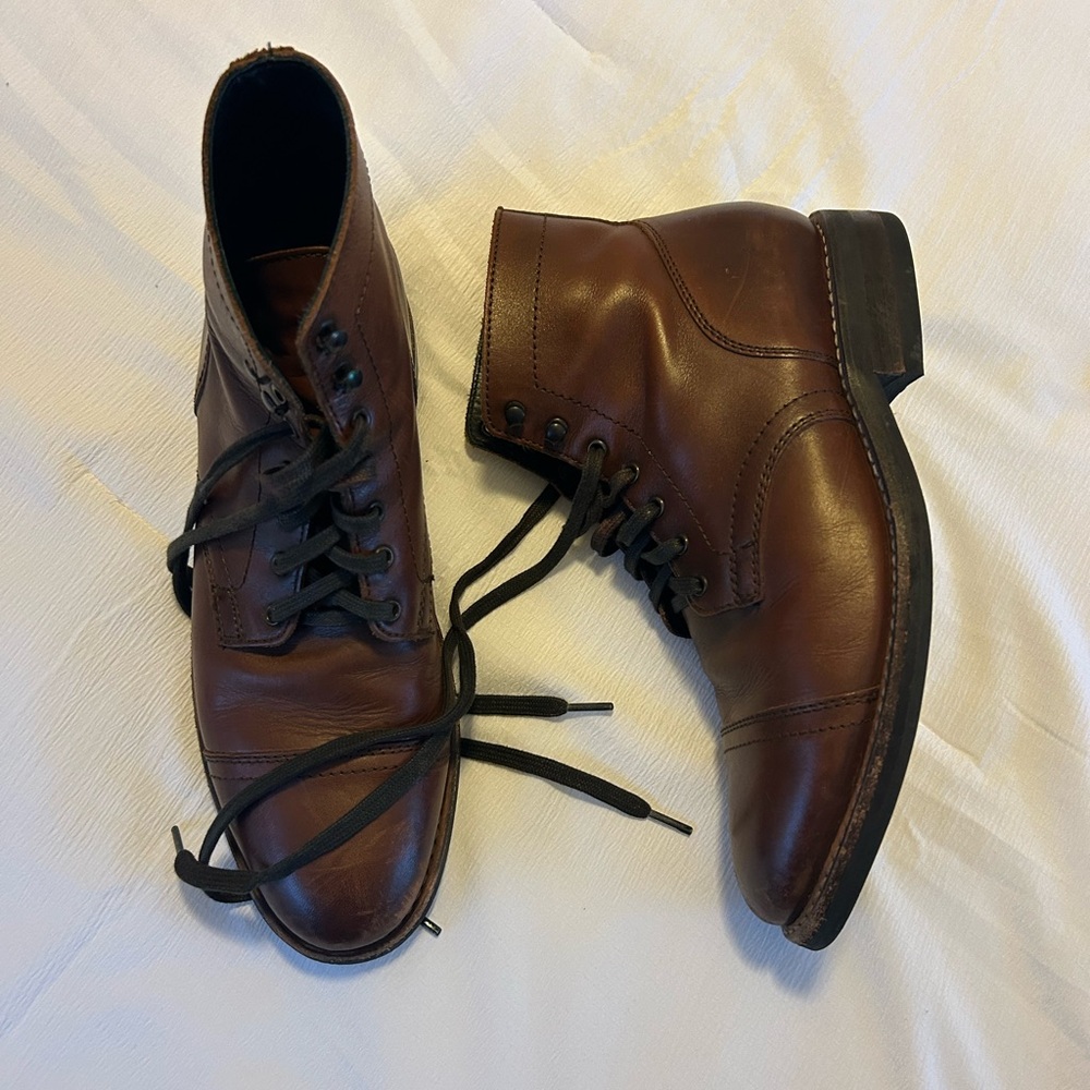 Thursday Boot Company Dark Brown Men's Lace-Up Boots